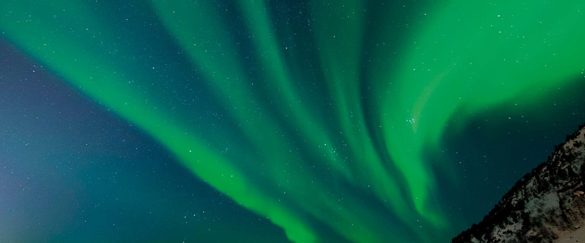 Northern Lights illuminating the sky